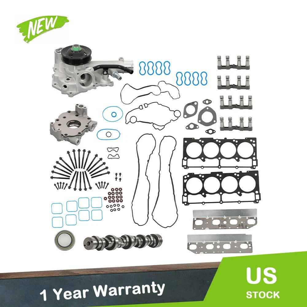 Lifters Kit with Cam, Oil & Water Pumps for Dodge RAM 1500 (2009–2019) 5.7L V8