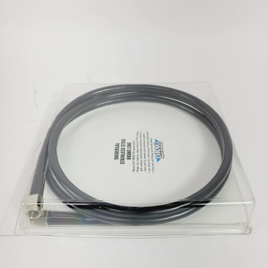 Universal Brake Line Black 62 inch for Drag Specialties (1741-2736)