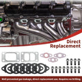 Exhaust Manifold Gaskets Kit with Stud Nut for Dodge Cummins 5.9L 6.7L (1998–2019)