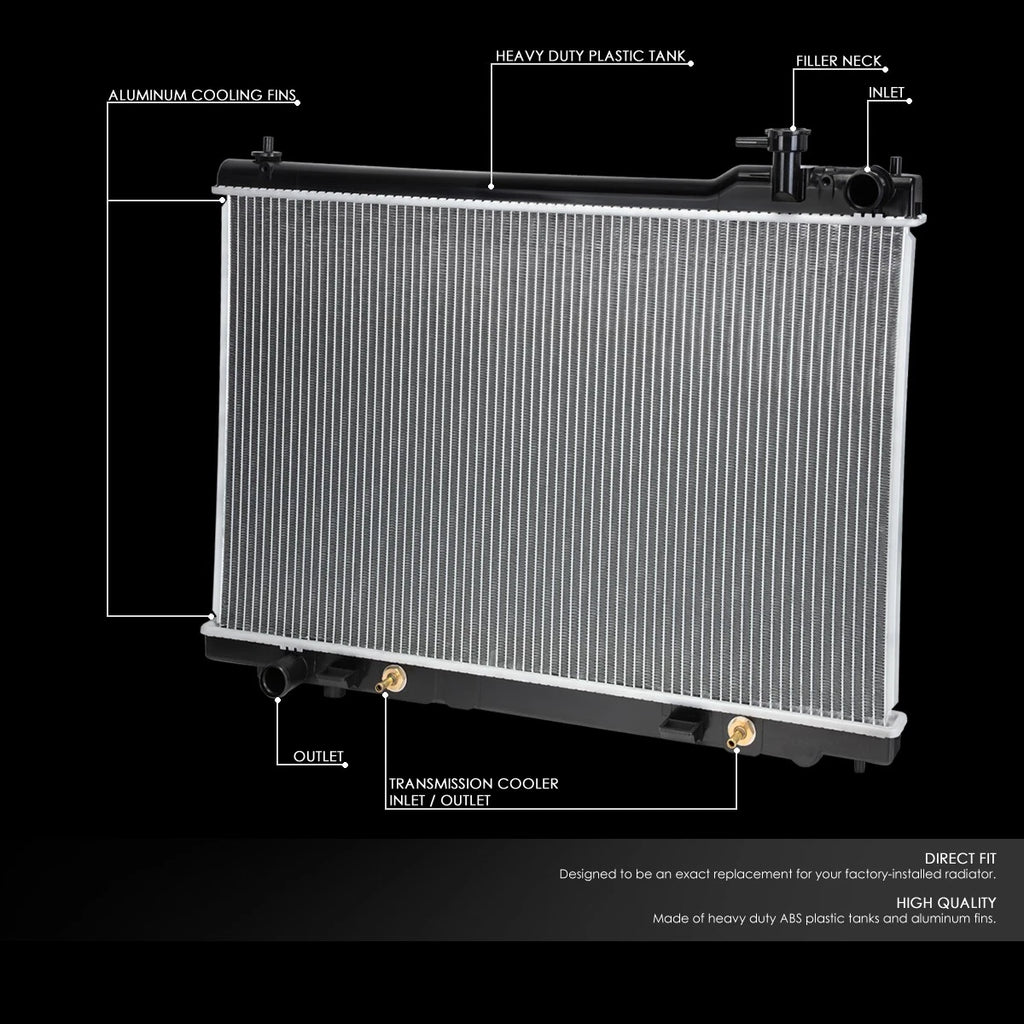 Full Aluminum Core Cooling Radiator for Infiniti FX35 (2003–2008) DPI 2683