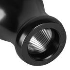 Shift Knob for Universal Fit (J2) - Black Flat Top Teardrop Shape