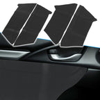 8Pcs Door Panel Armrest Protector Cover Pad for Honda Civic (2016–2020) Black