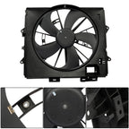 Radiator Condenser Cooling Fan Assembly for Cadillac CTS (2009-2013)
