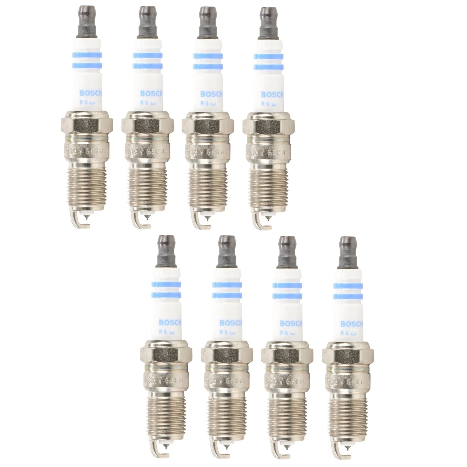 Set of 8 Bosch Double Platinum Spark Plugs for Ford Buick Mazda Lincoln Mercury