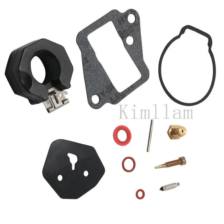 Carburetor Repair Kit for Yamaha 15HP 1984-1992, 9.9HP 1986-1995 6E7-W0093-01