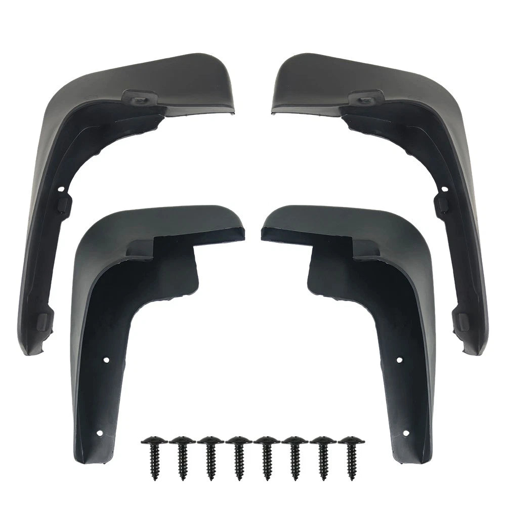 Set of 4 Mud Flaps for Nissan NV200 (2010–2019)