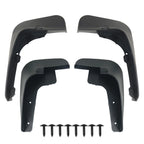 Set of 4 Mud Flaps for Nissan NV200 (2010–2019)