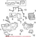 HVAC Unit Case Seal Kit for Dodge Ram 3500 (2010–2023) 68048898AA