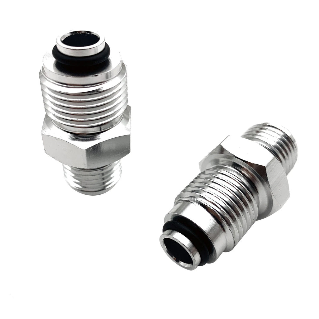 6AN Power Steering Fitting for GM Hydro Boost Pump & Rack (16mm, 18mm)