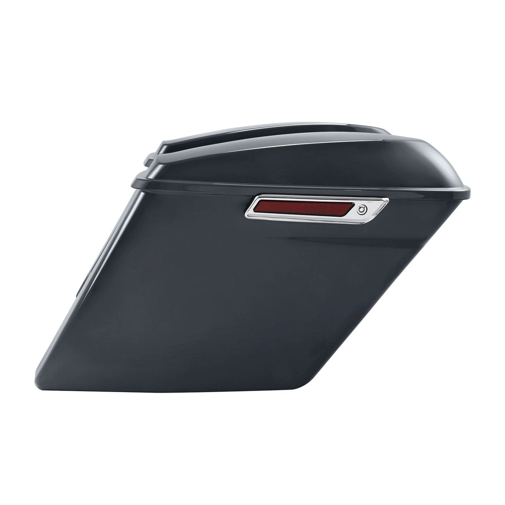 5" Stretched Hard Saddlebags for Harley Street Glide (2014–2023) Gunship Gray