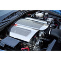 Perforated Low Profile Plenum Cover w/Yellow LED for 2006-2012 Corvette Z06 LS7