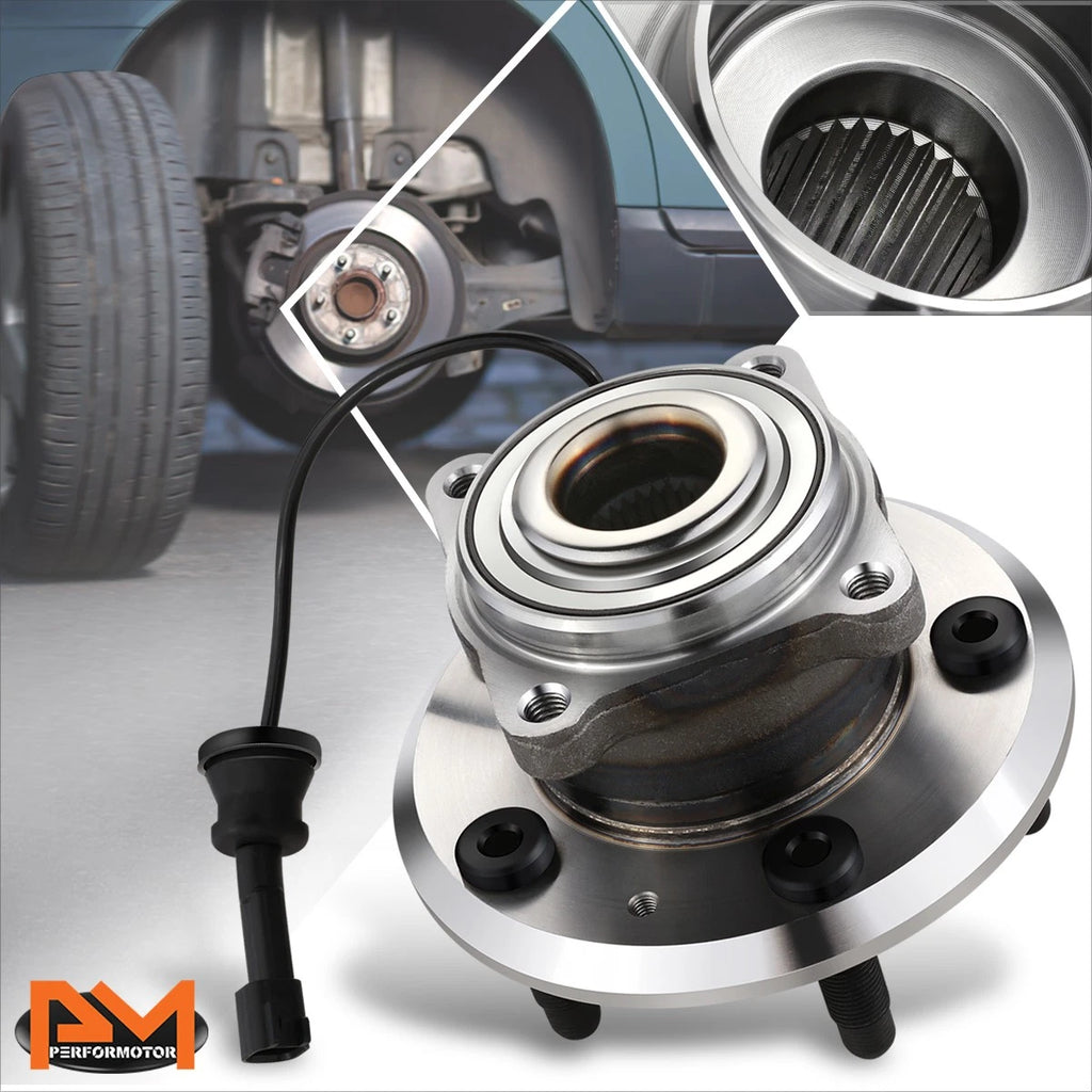 Set of 2 Rear Wheel Hub Bearing Assemblies for Chevy Equinox/GMC Terrain (2010–2017)