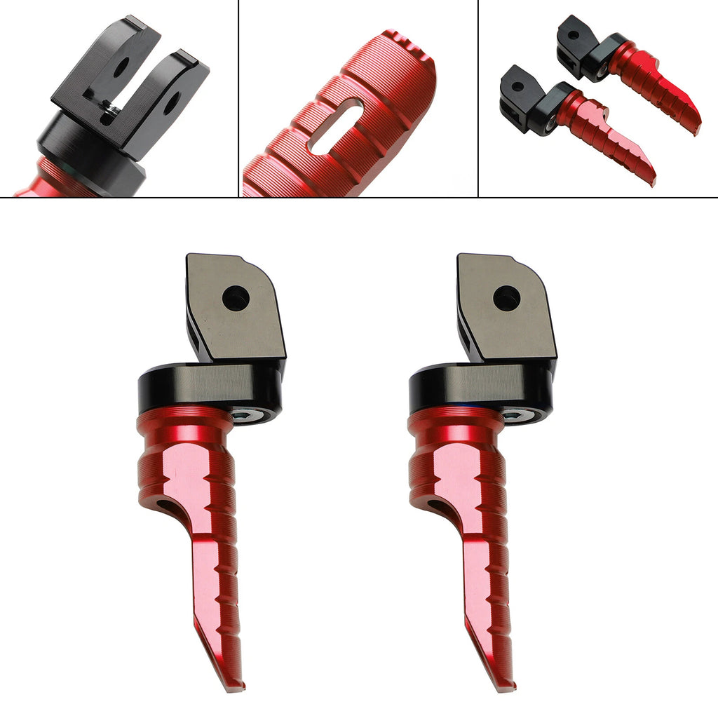 Front Footrests Foot Pegs for Ducati Hypermotard 821/SP 950/SP Monster 821 (2013–2020)