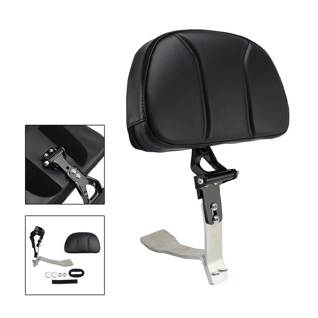 Driver Backrest Pad for Can Am Spyder RT SE6 SM6 SE5 (2008–2017) Black