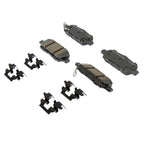 Set of 2 Brake Pads for Nissan Sentra (Rear)