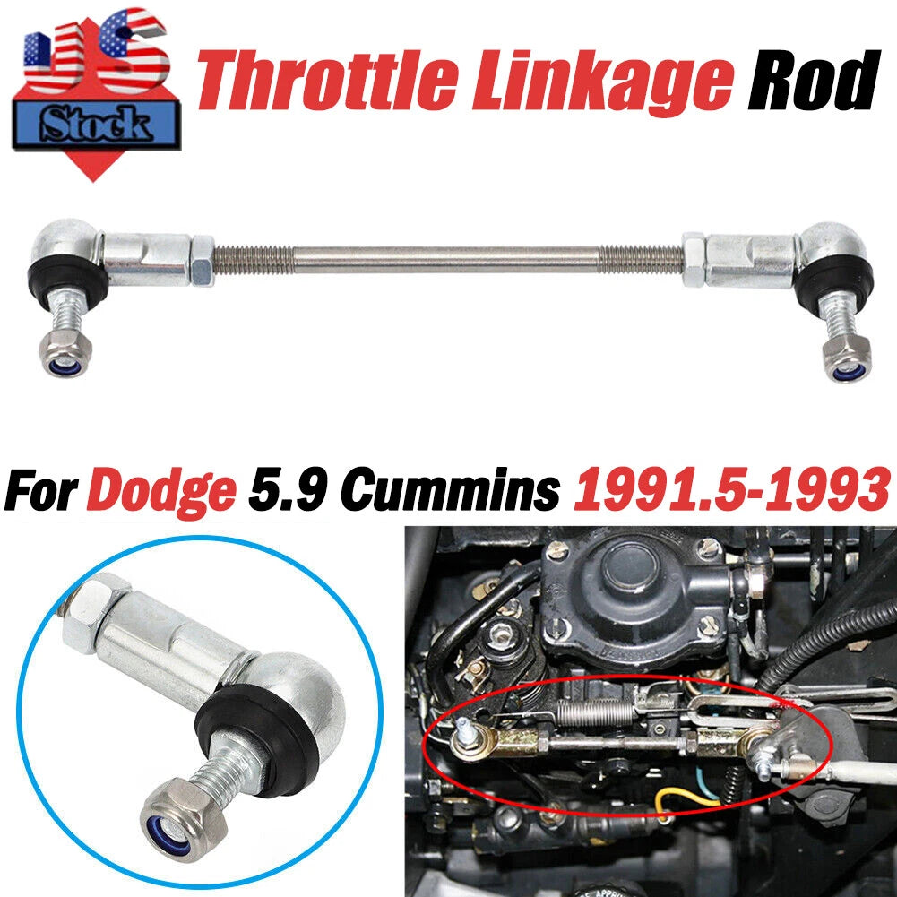 Throttle Linkage Rod & Ball Joint End 5011956AB for Dodge 5.9 Cummins (1991–1993)