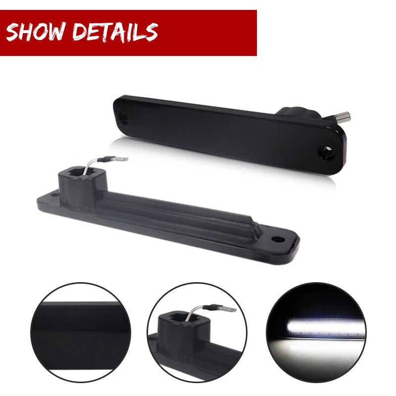 4X Smoked LED Side Marker Lights for Ford F100 F150 F250 F350 (1973–1979)