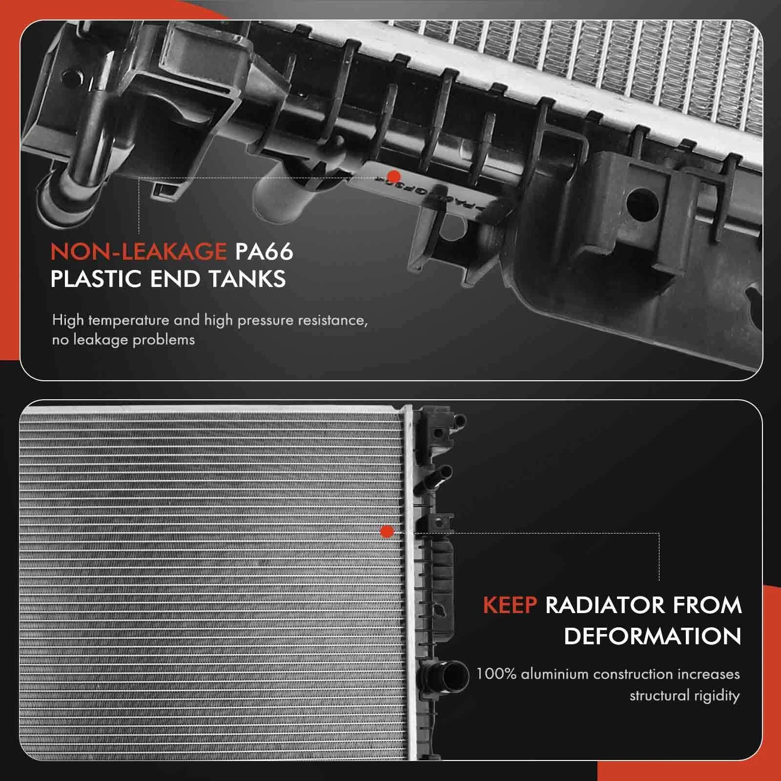 Radiator Assembly for Ford Fusion Lincoln MKZ (2013–2020)