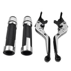 Silver Extendable Brake Clutch Lever for Honda CRF1000L CRF1100L (2016-2023)