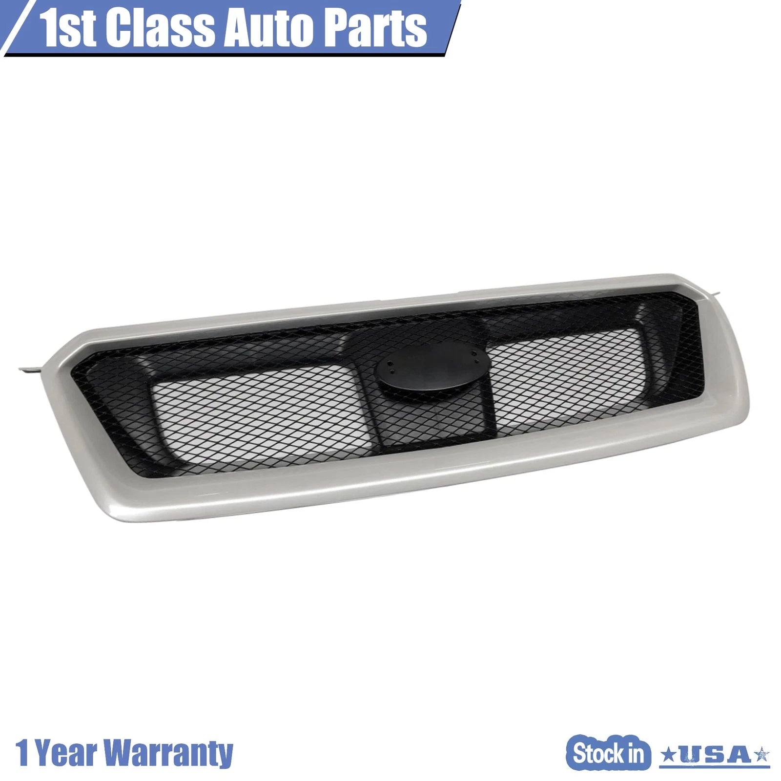 Sport Mesh Grille for Subaru Impreza (2012-2014) Satin White Pearl