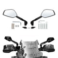 Side Rearview Mirrors for BMW F700GS F800GS F800R F850GS R1200GS R1250GS (2013–2023)