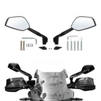 Side Rearview Mirrors for BMW F700GS F800GS F800R F850GS R1200GS R1250GS (2013–2023)