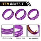 Set of 1 Air Conditioning Button Cover Trim for Ford F-150 XLT (2016–2019) Purple