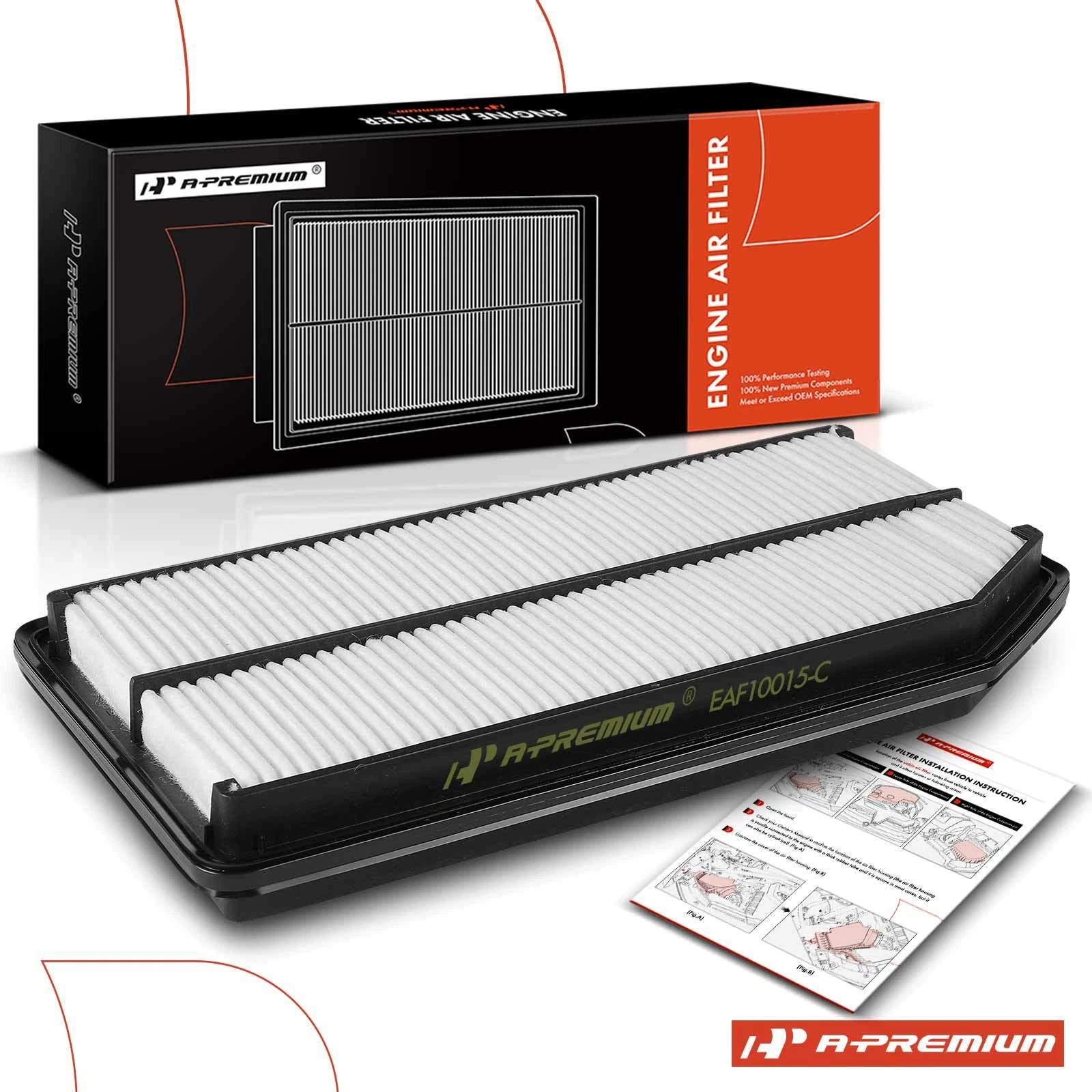 Engine Air Filter for Honda Ridgeline (2006–2014) V6 3.5L