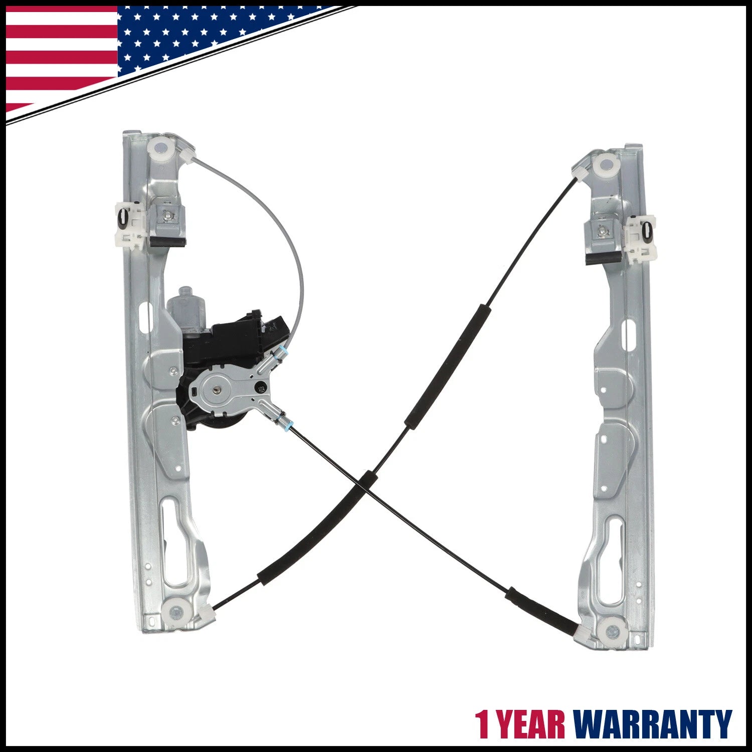 Window Regulator for Ford F-150 (2011–2014) Front Passenger Side Power Motor