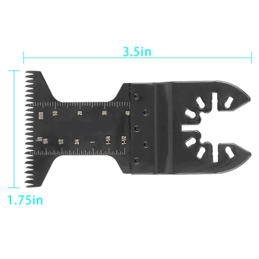 Set of 60 Oscillating Multitool Quick Release Saw Blades for Various Models