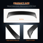 Matte Black Wing Spoiler with LED Brake for Toyota Corolla (2003-2013)
