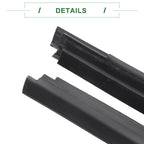 2pcs Front Left Right Weatherstrip Window Seal No. 72410TM8013 for Honda Insight (2000–2006)