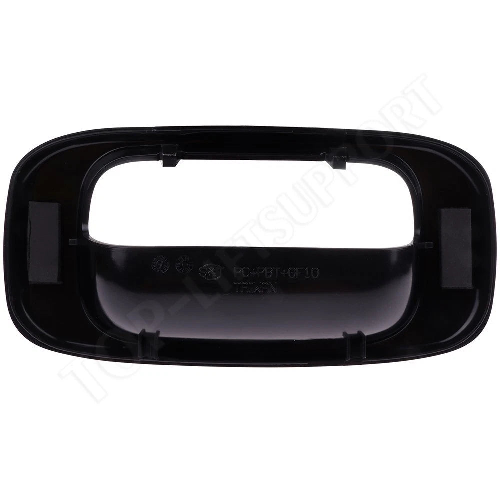 Liftgate Tailgate Handle Bezel Cover for GMC Chevy (1999–2007) Black