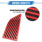 Car Foot Rest Pedal Cover Pad for Toyota Corolla (2019–2020) Aluminum Alloy Red