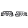 Pair Honeycomb Front Bumper Fog Light Grille for BMW 1-Series F20 F21 (2011–2015)