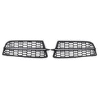 Pair Honeycomb Front Bumper Fog Light Grille for BMW 1-Series F20 F21 (2011–2015)