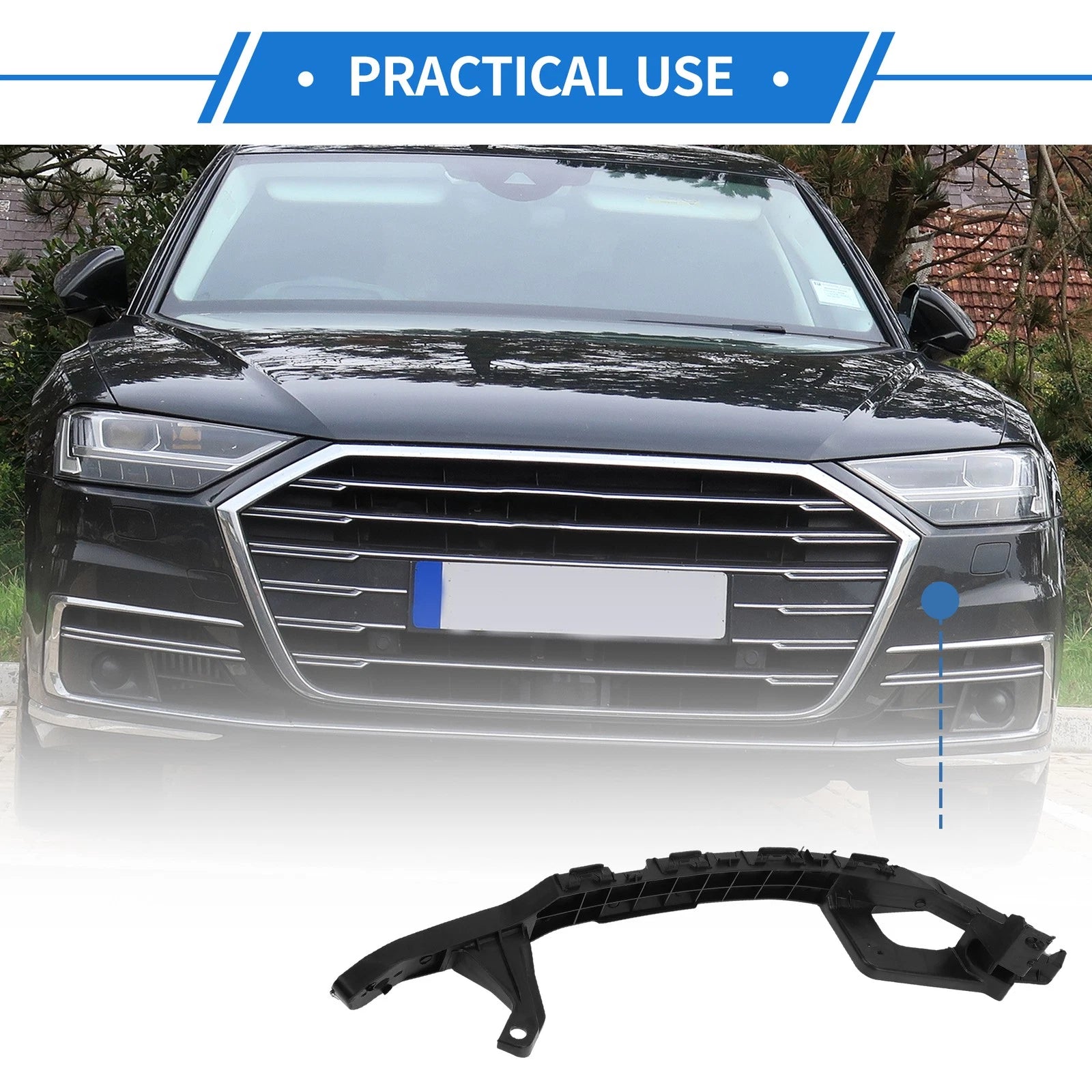 1pc Left Front Bumper Retainer Bracket NO. 71190TA0A00 for Honda Accord (2008–2012)