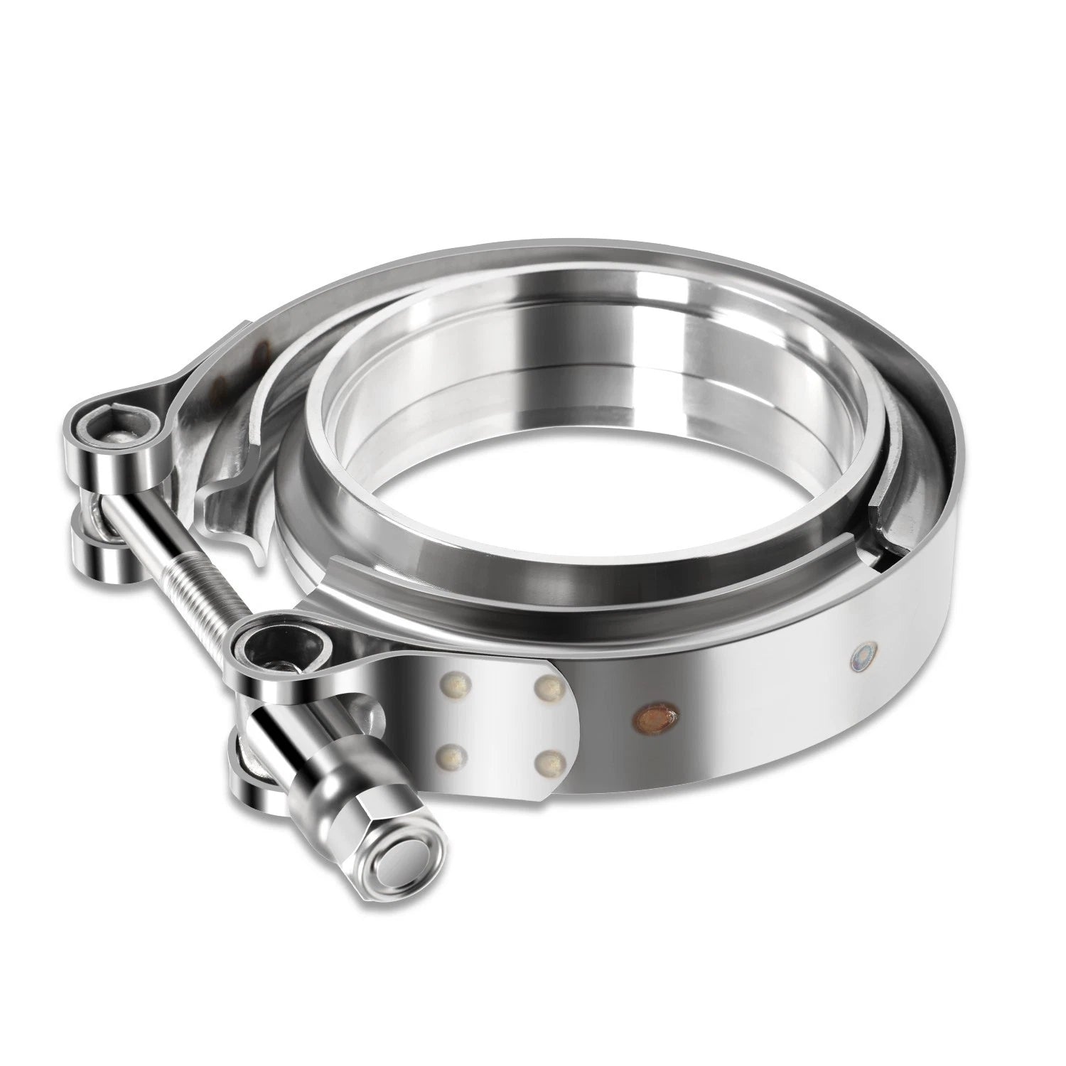 3" OD V-Band Turbo Clamp & Flange Set for Universal Applications (304 SS)
