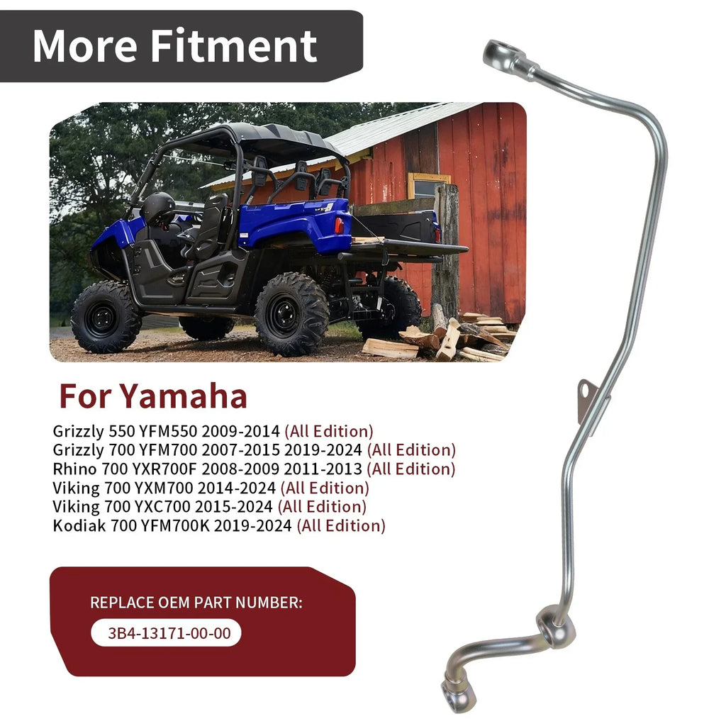 Oil Pump Line Delivery Pipe for Yamaha Kodiak 700 (2019–2024)