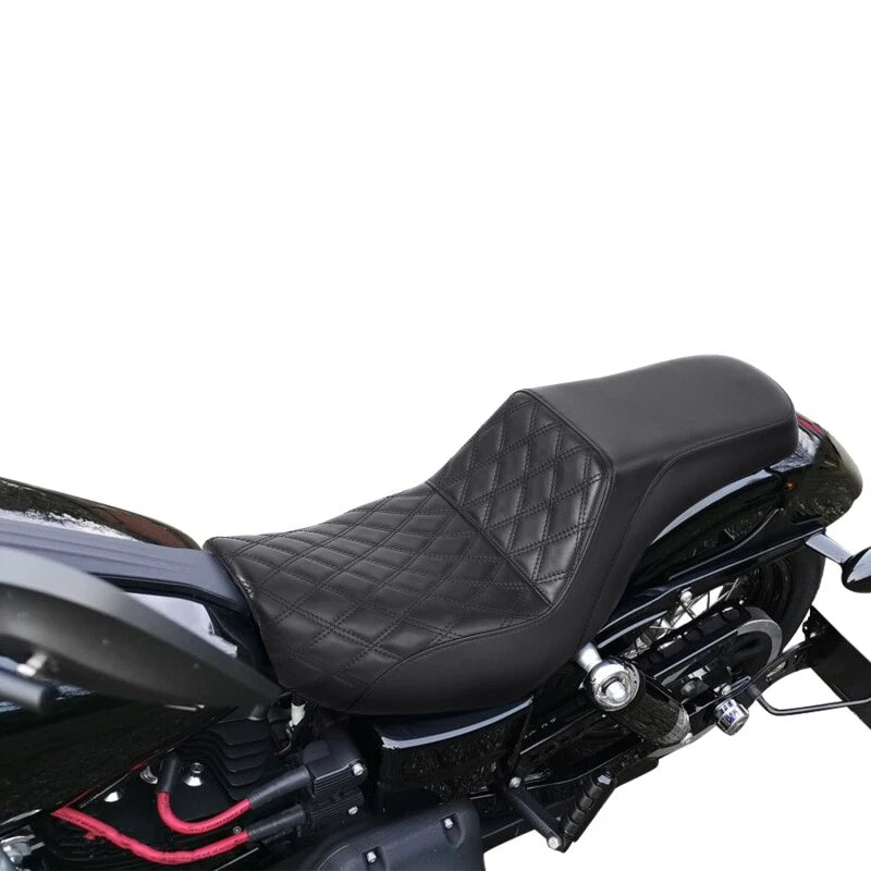 Driver Passenger Seat for Harley Dyna Fat Bob FXDF Street Bob FXDB (2006–2017)