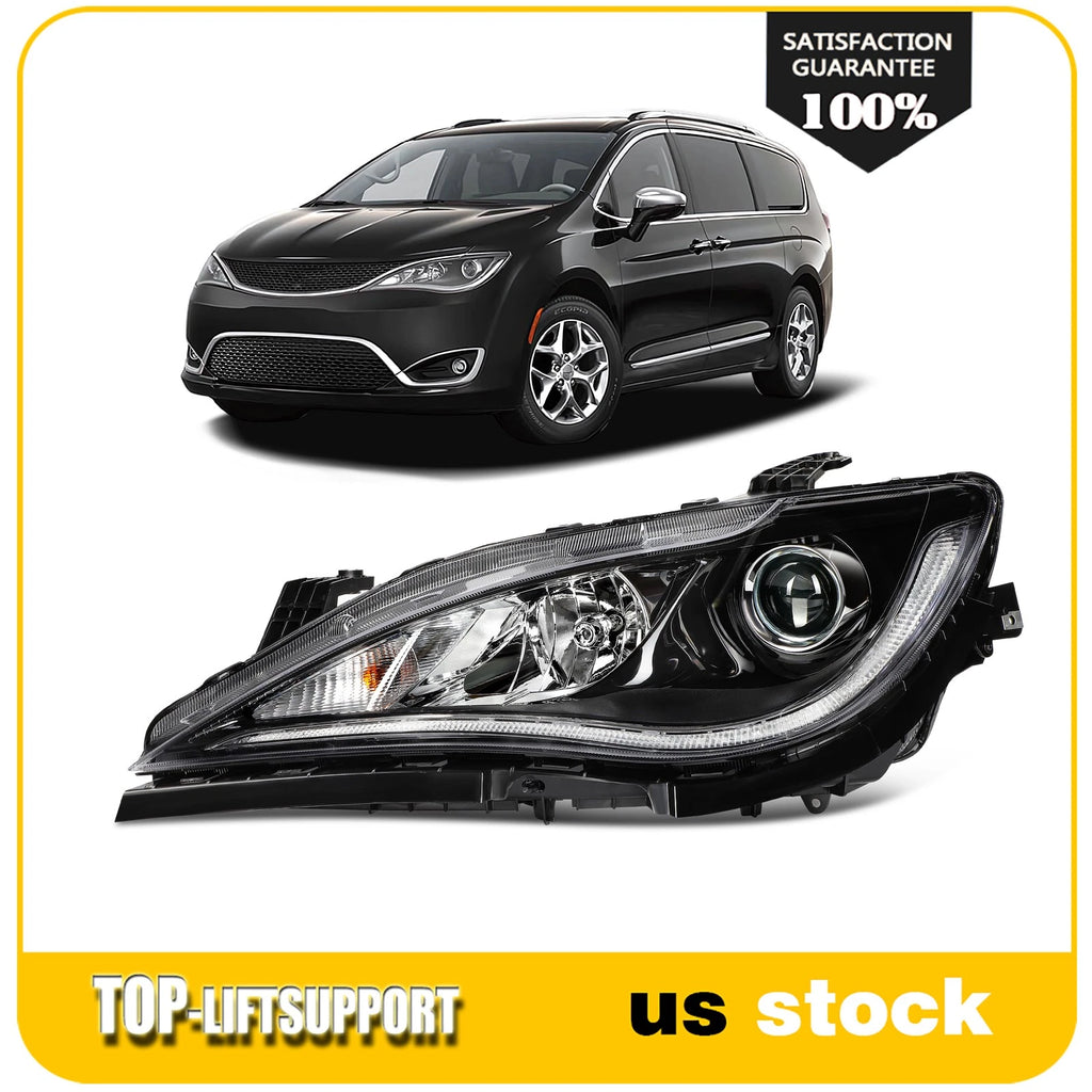 Driver Left Headlight Assembly for Chrysler Pacifica (2017–2020) Projector