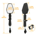Adventure Mirrors for Suzuki DR650S DRZ400S (7/8" Mount)
