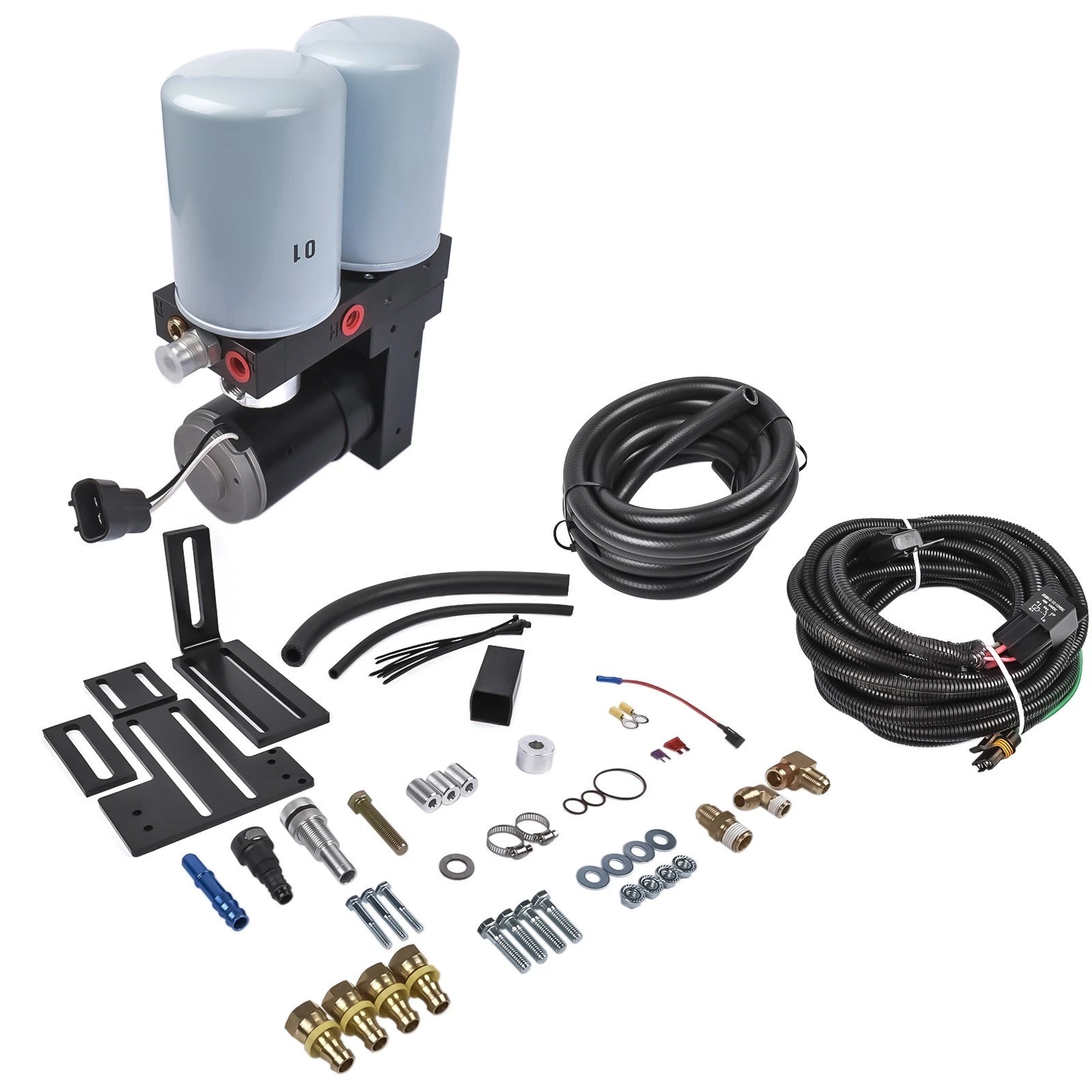 Diesel Fuel Lift Pump System for GMC Sierra 2500 HD 3500 HD (2015–2016) 165GPH