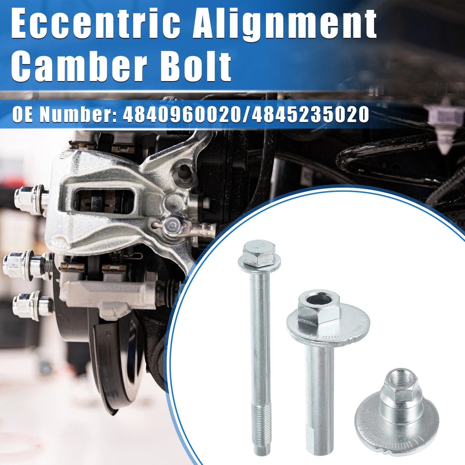 Eccentric Alignment Camber Bolt for Toyota FJ Cruiser (2007–2009) No. 4845235020