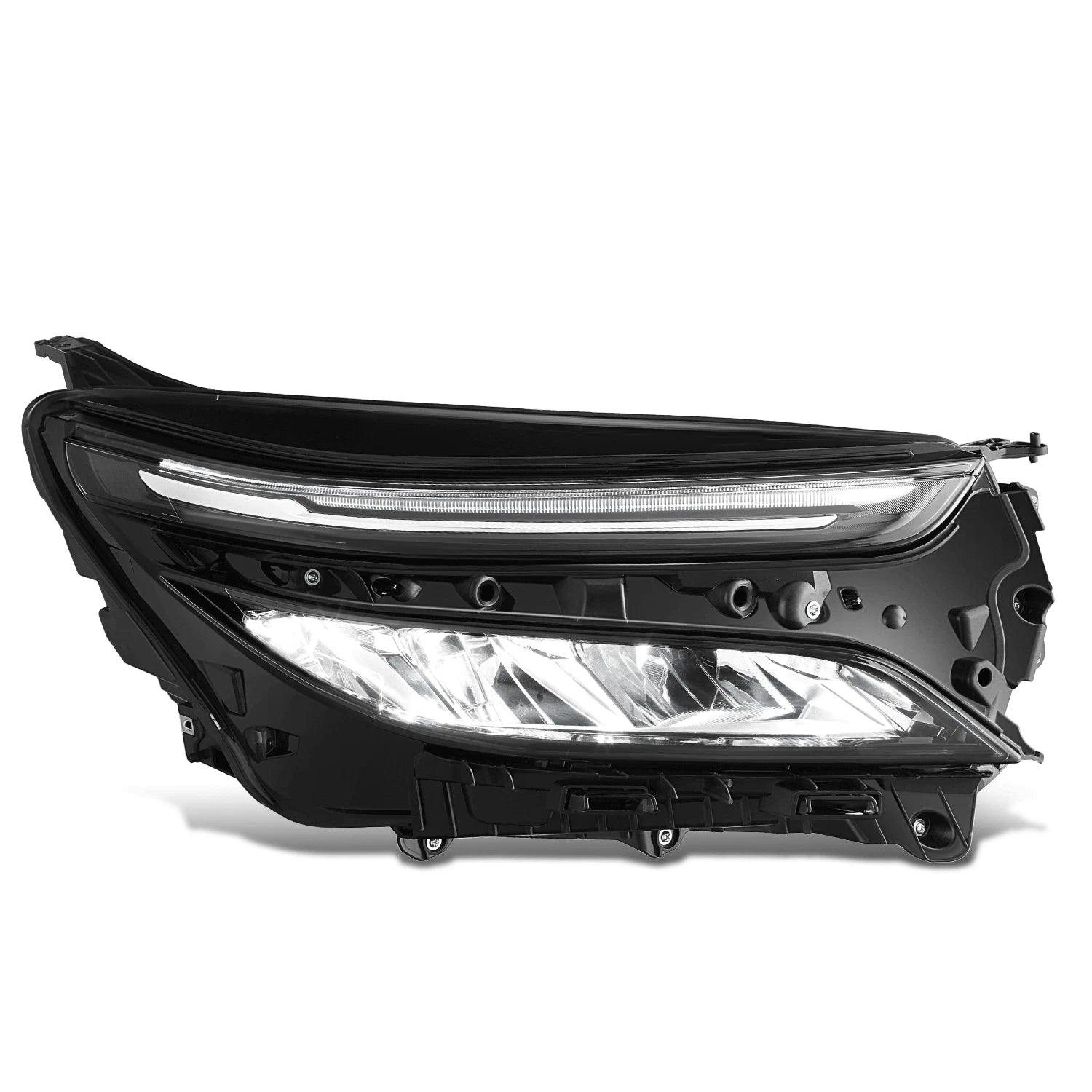 LED Headlight Assembly for Chevrolet Equinox (2022–2024) - Right, Black Clear