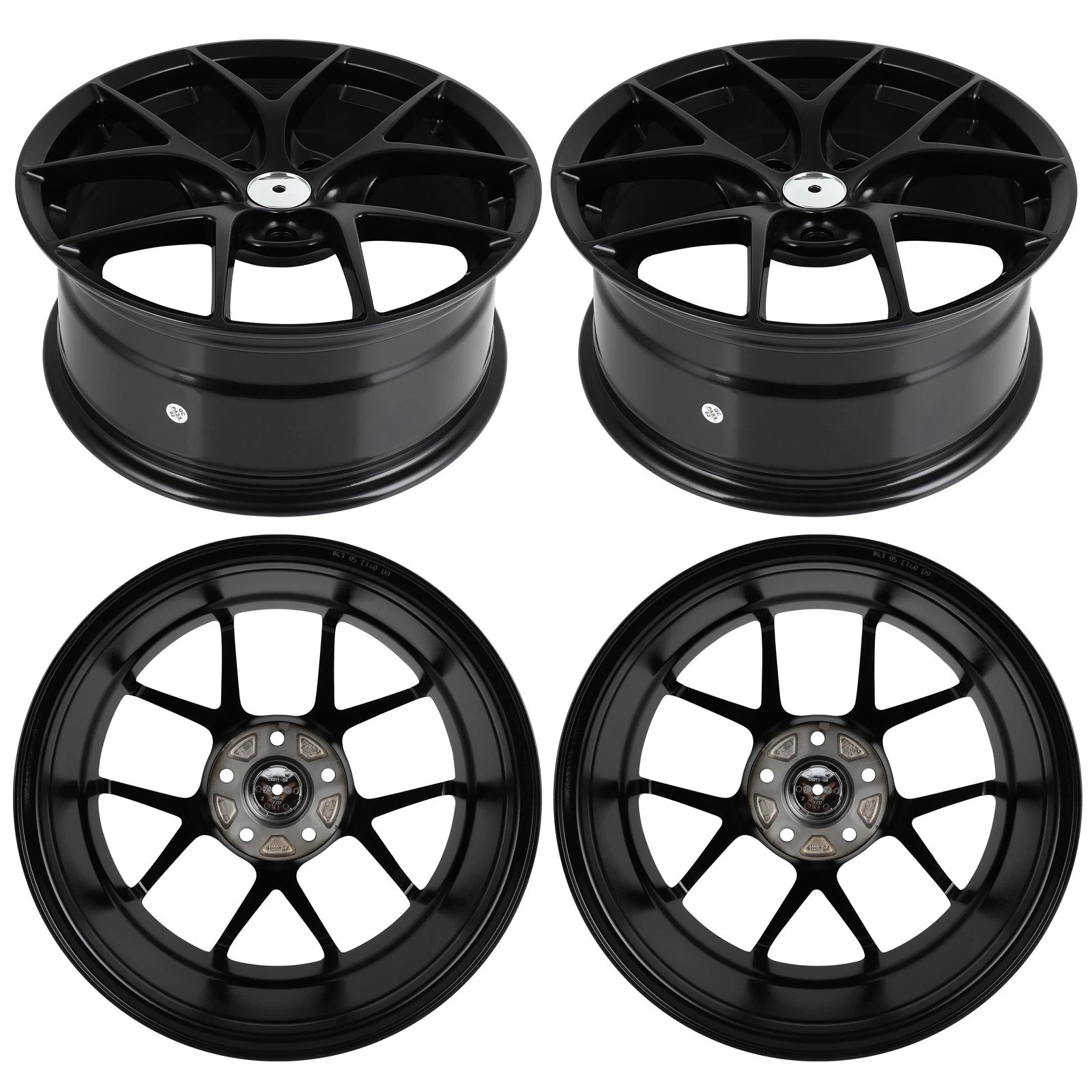 Set of 4 Wheels for 5x114.3 PCD (17x7.5 Inch, 40mm Offset)