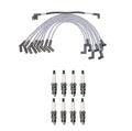 Denso 8mm Wire Set & 8 Iridium TT Spark Plugs Kit for Ford 5.0 V8