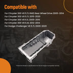 Aluminum Oil Pan for Dodge Challenger Charger (2008–2020)