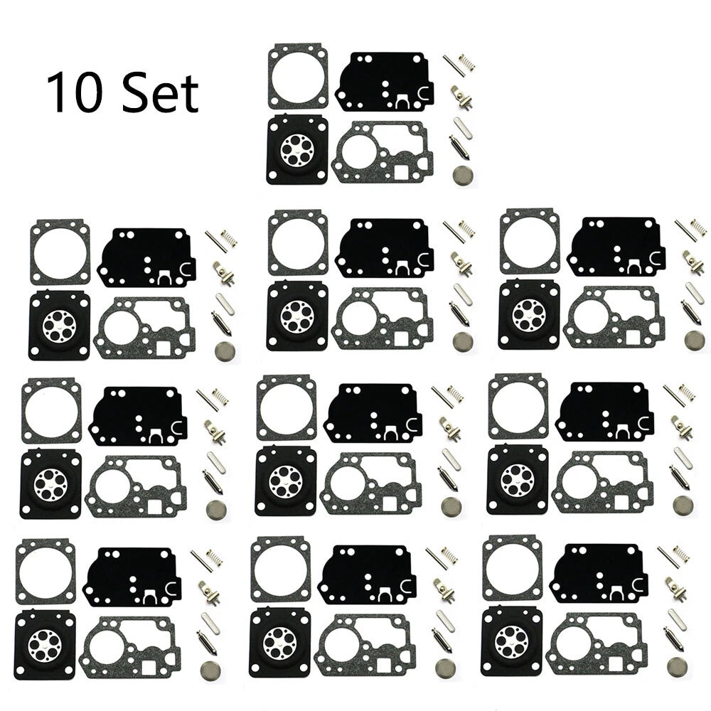 10x Carburetor Diaphragm Kit for Poulan PP330 PP335 (ZAMA RB-168 C1M-W44)
