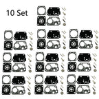 10x Carburetor Diaphragm Kit for Poulan PP330 PP335 (ZAMA RB-168 C1M-W44)